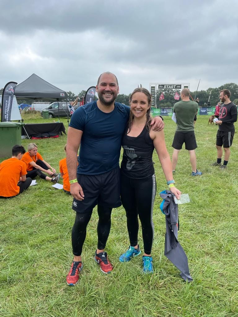 Elizabeth Espin and her husband 1 year post surgery
