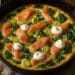 Salmon and Leak Frittata