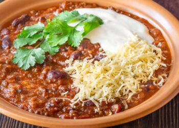 Chilli con carne soup
