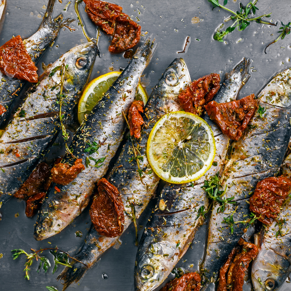Sardines are a good non-inflammatory meat