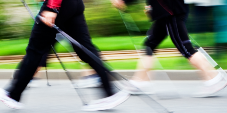 Walking is a great no equipment workout